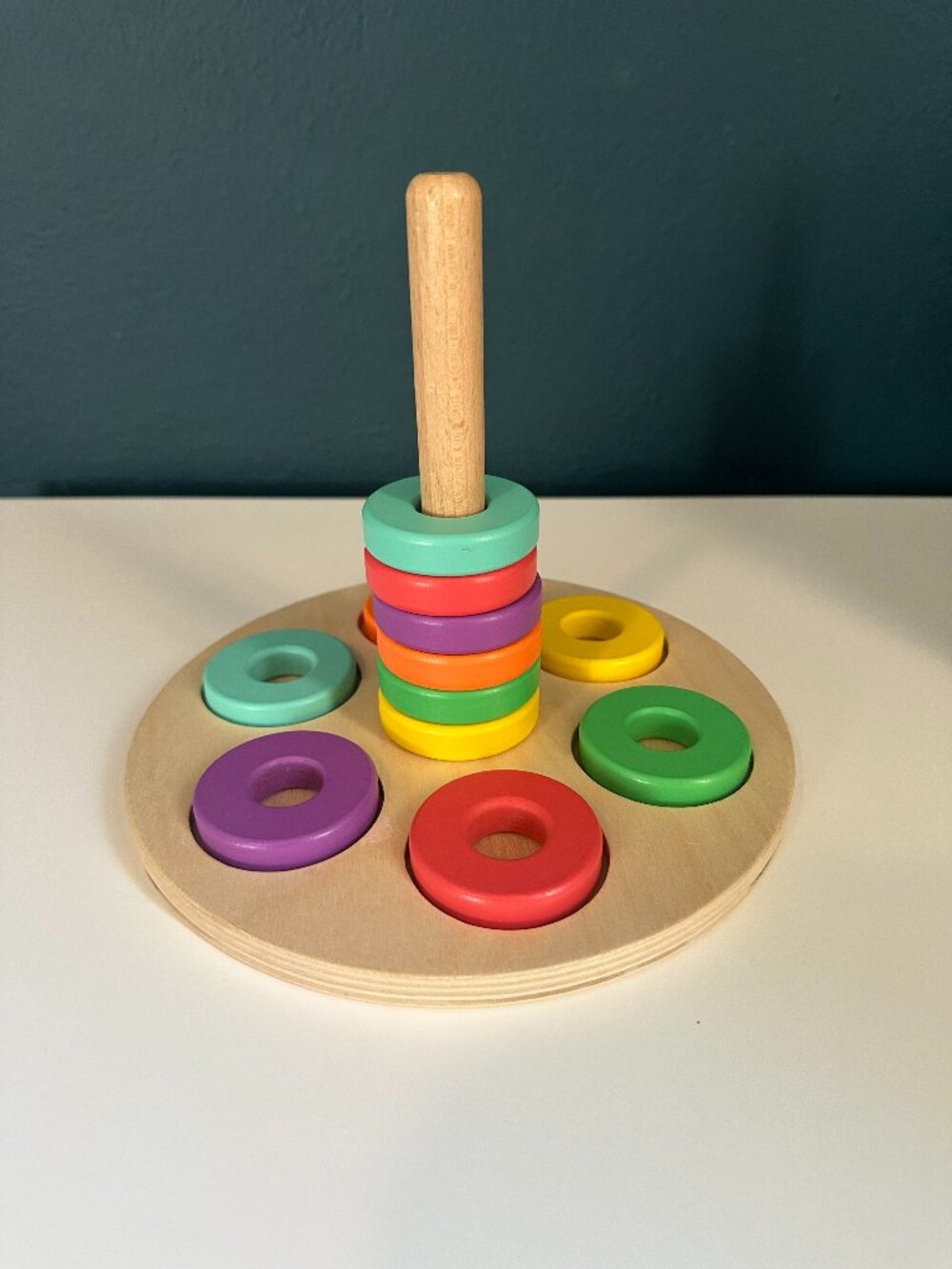 Lovevery Retired Flexible Wooden Stacker Toy Babbler Kit 13-15m Montessori